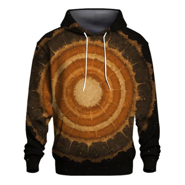 Ejecta Halo Ringlets printed hoodies