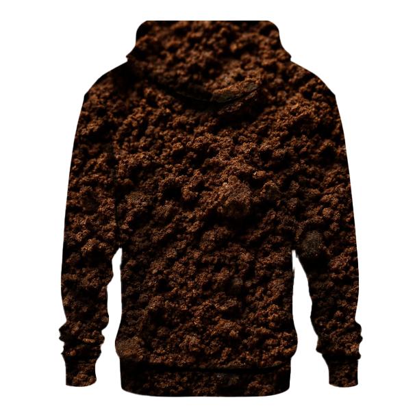 Grind Texture Macro pullover hoodies