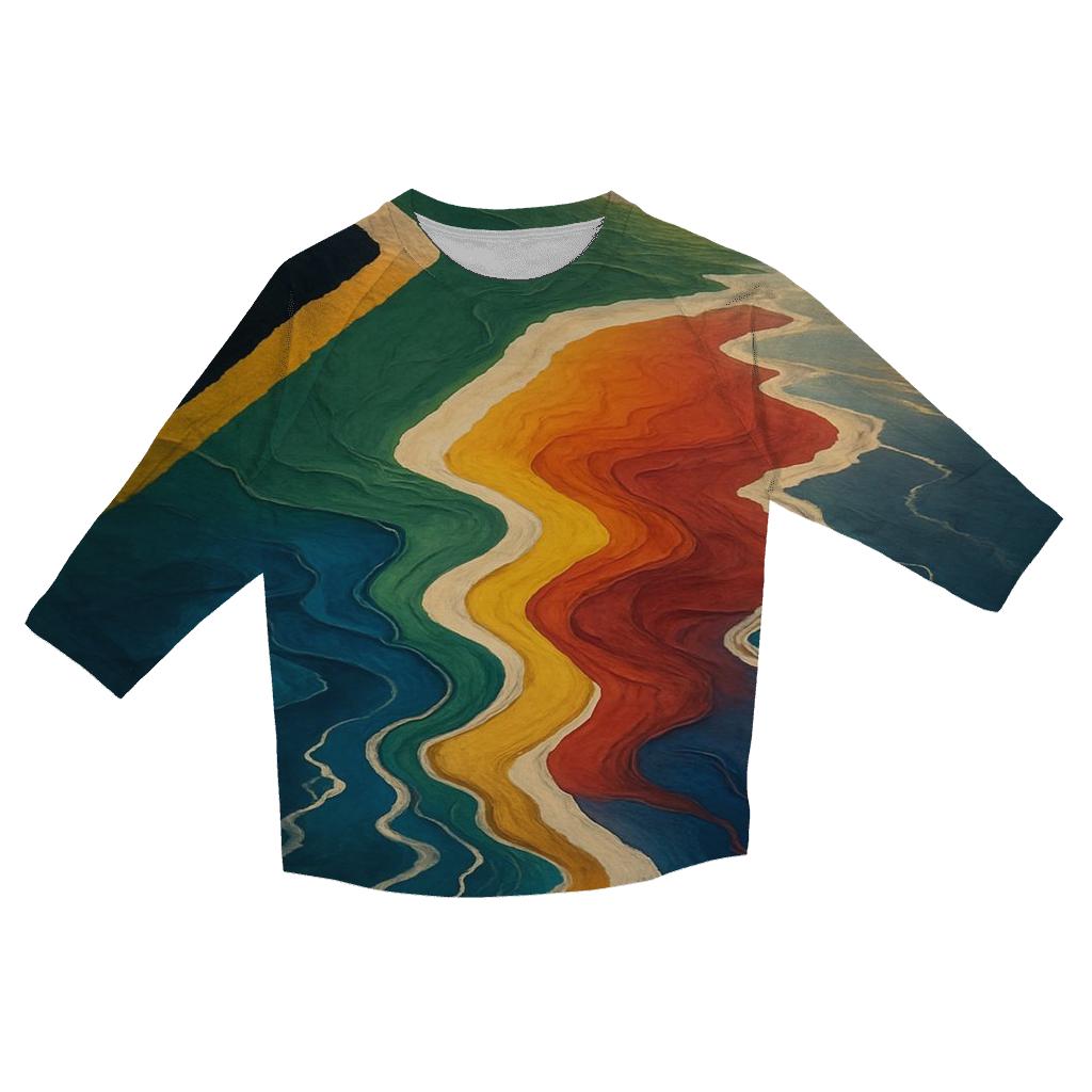 Rainbow Nation Confluence cotton quarter sleeve shirts
