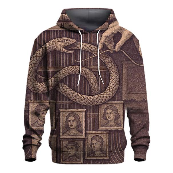 Memory Loom Ouroboros Tapestry graphic hoodies