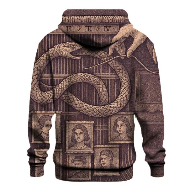 Memory Loom Ouroboros Tapestry graphic hoodies