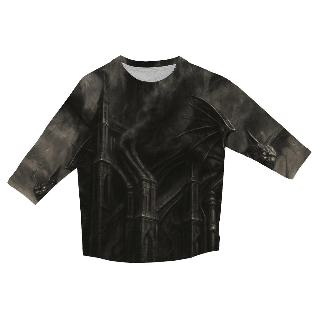 Cathedral Of Iron And Night designer 3/4 sleeve blouses
