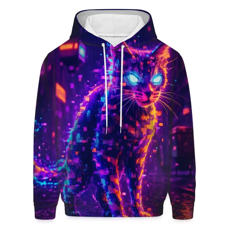 Glitch Alley Cat hoodie trends
