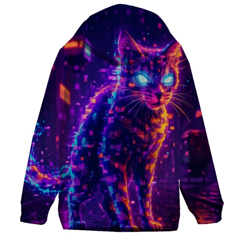 Glitch Alley Cat hoodie trends