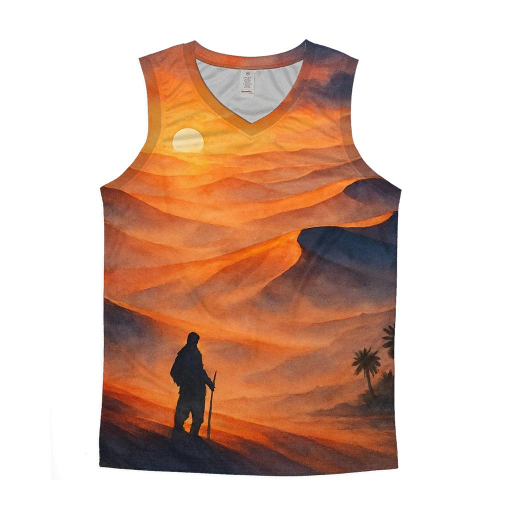 Amber Dune Afterglow sports performance tank tops