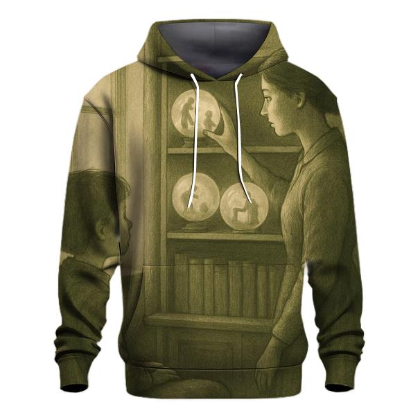 The Quiet Archive embroidered hoodies