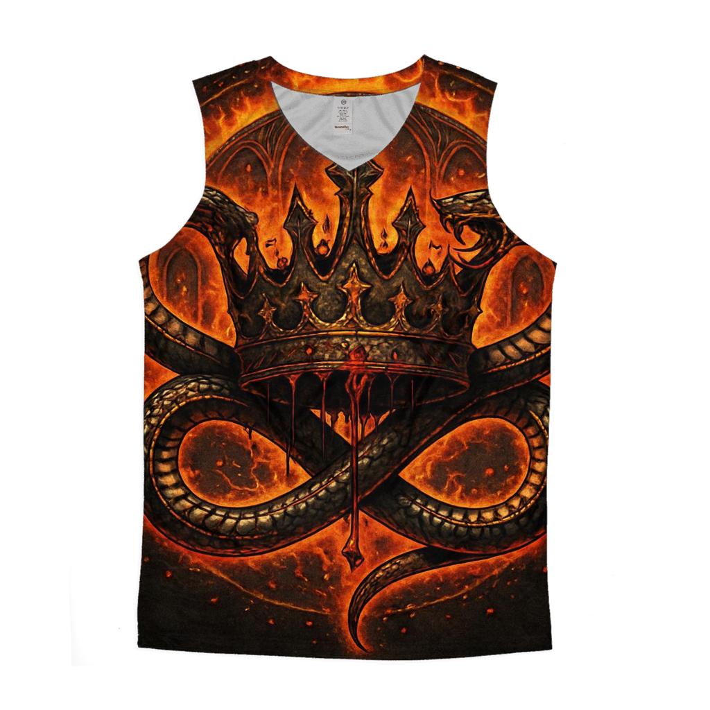 Crown Of Cinders And Serpents designer workout tanks