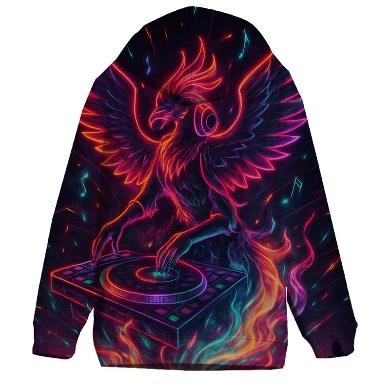Hologram DJ Phoenix hoodie trends