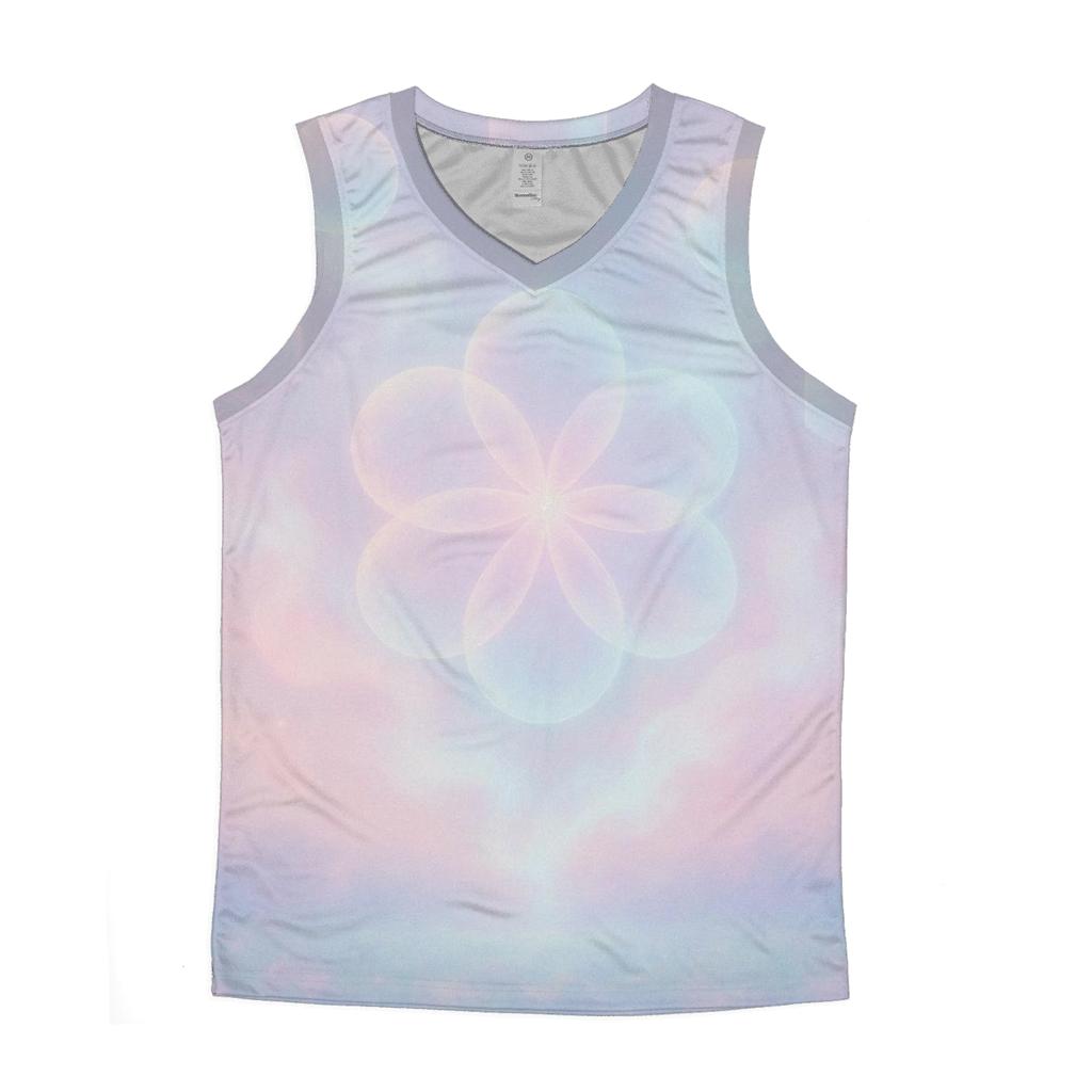 Pastel Mist Garden custom tank tops