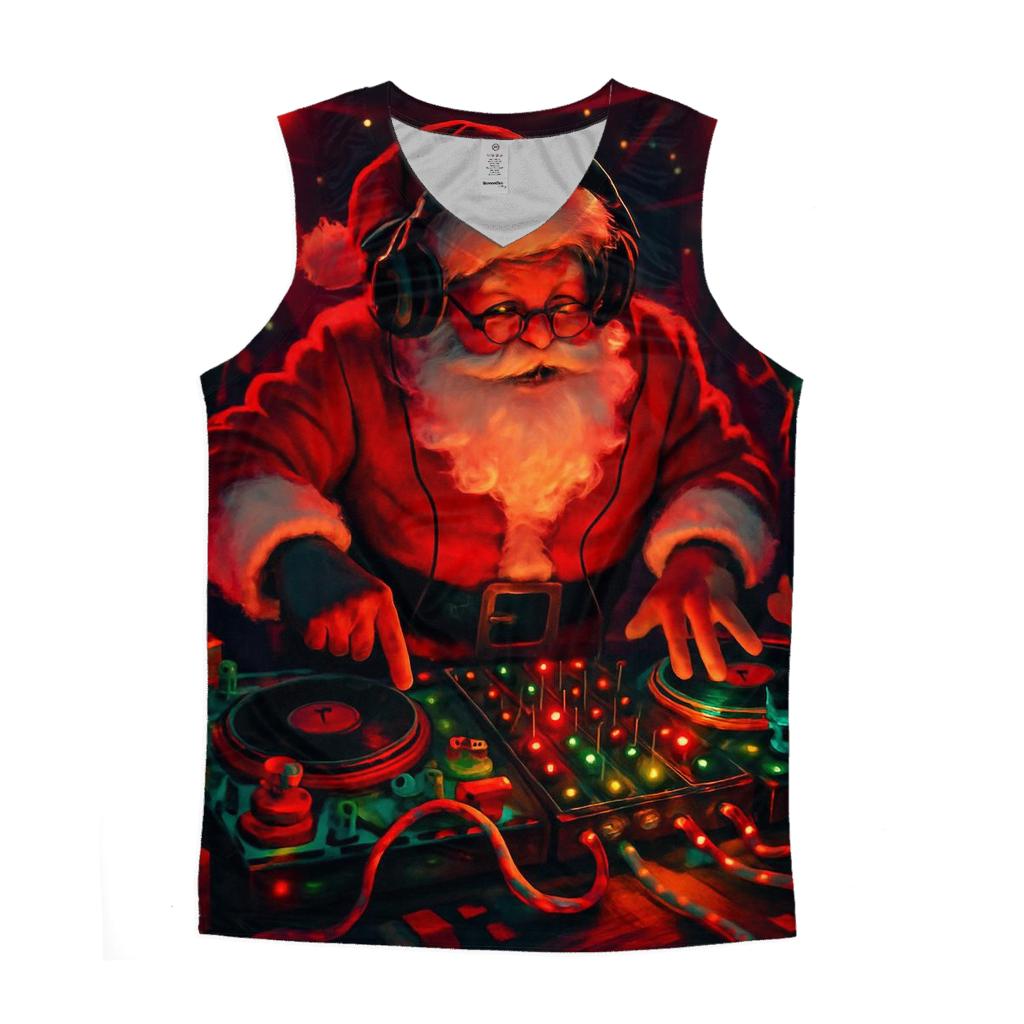 Santa Workshop Beatmaker sports performance tank tops