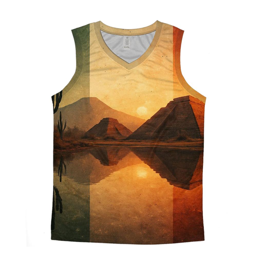 Aztec Mirage Reflection custom tank tops