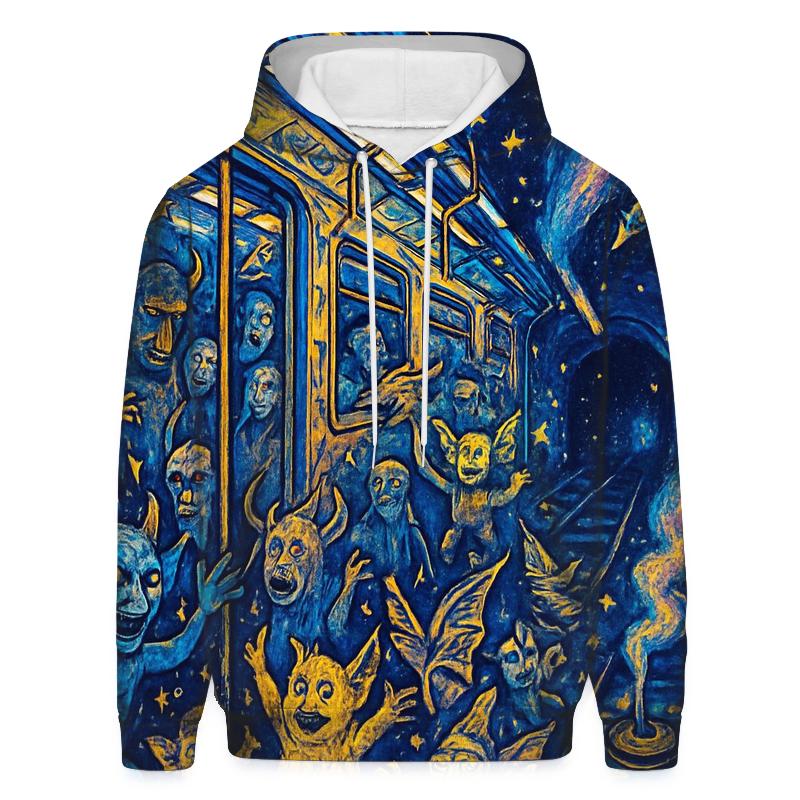 Subway Constellation Parade custom hoodies