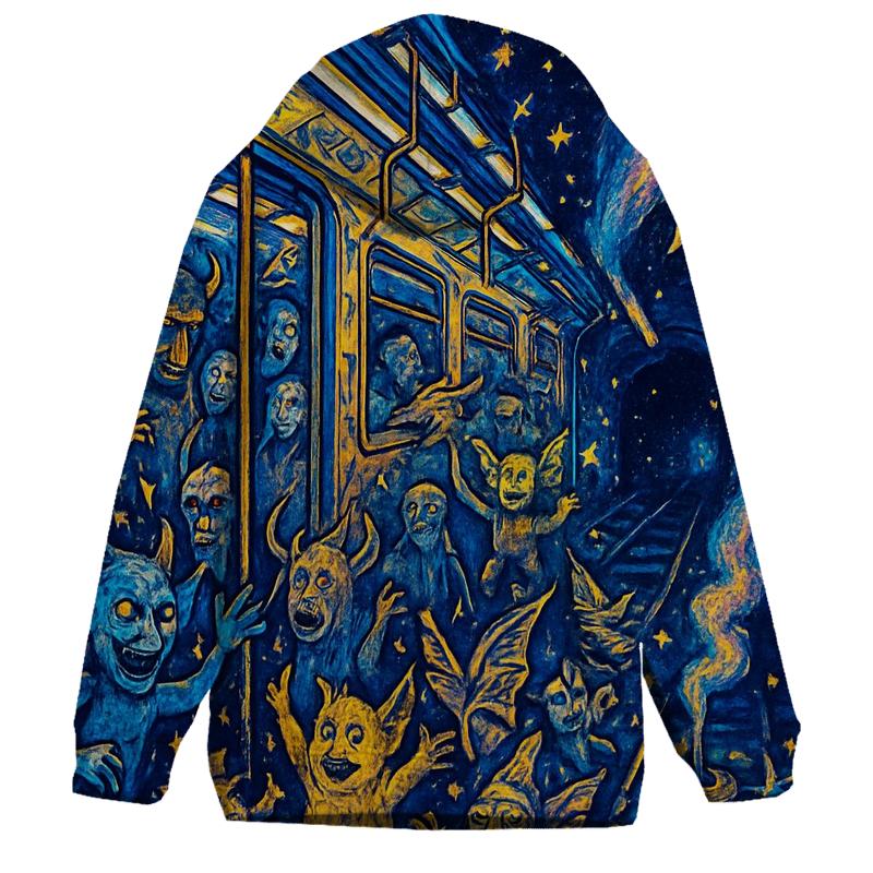 Subway Constellation Parade custom hoodies