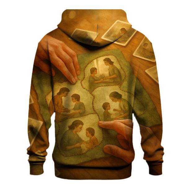 The Unspoken Map graphic hoodies