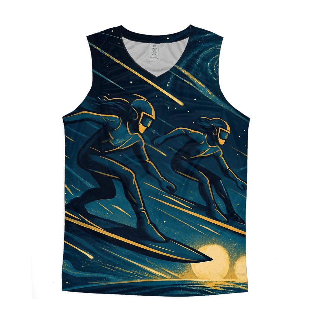 Binary Dawn Riders casual summer tank tops
