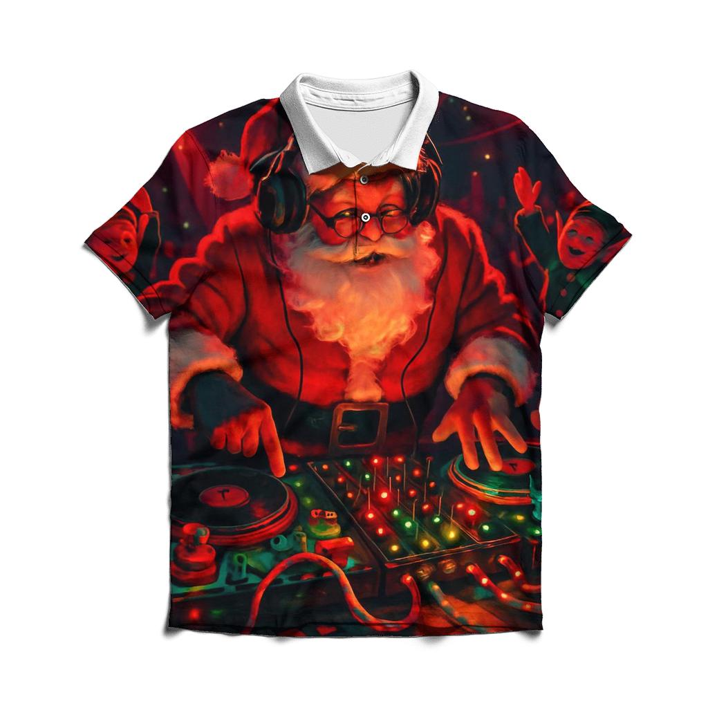 Santa Workshop Beatmaker branded logo polo shirts