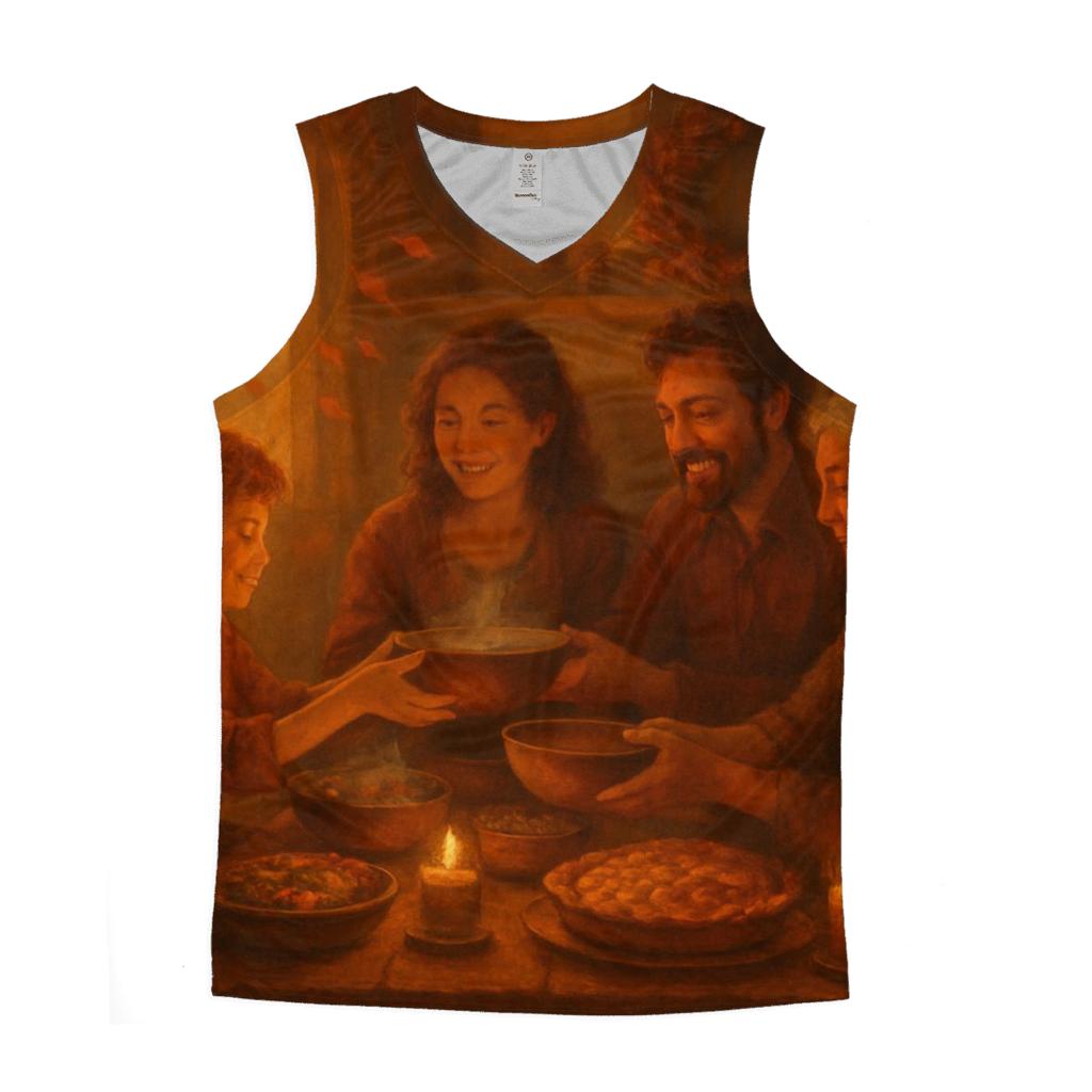 Harvest Hearth Family Circle personalized athletic tanks