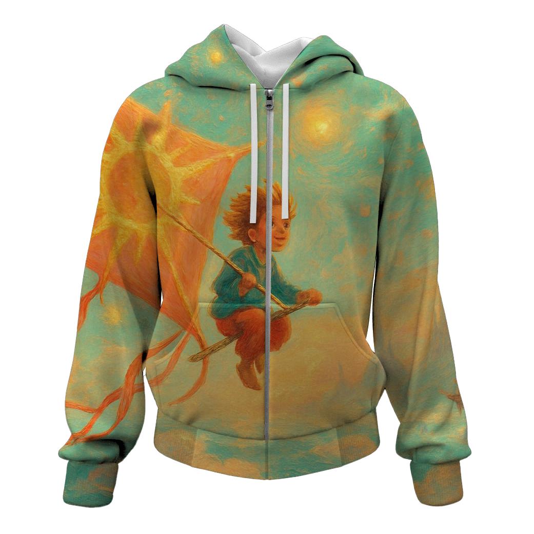 Solar Kite Rider premium hoodies