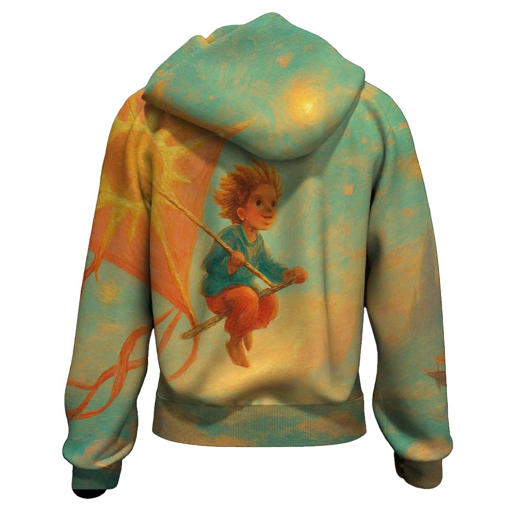 Solar Kite Rider premium hoodies