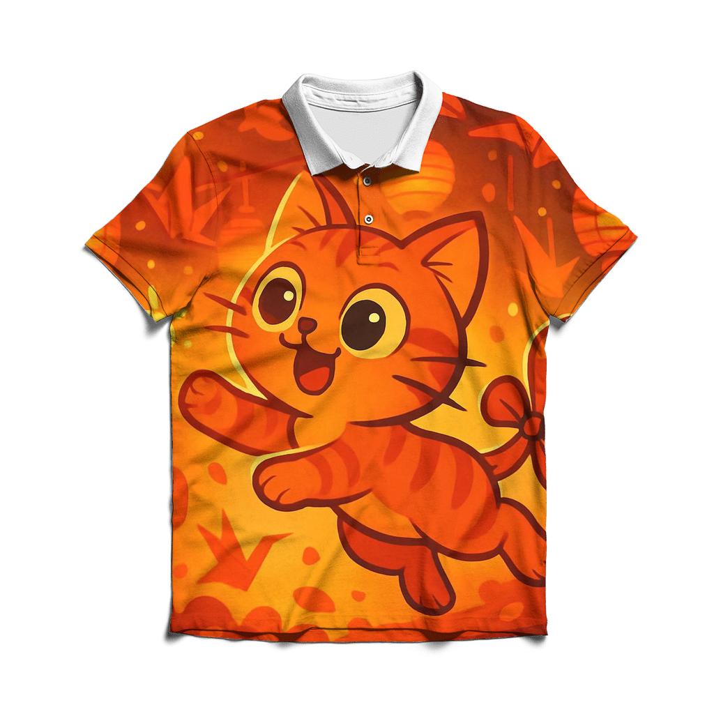 Festival Firefly Kitten casual sports polo shirts