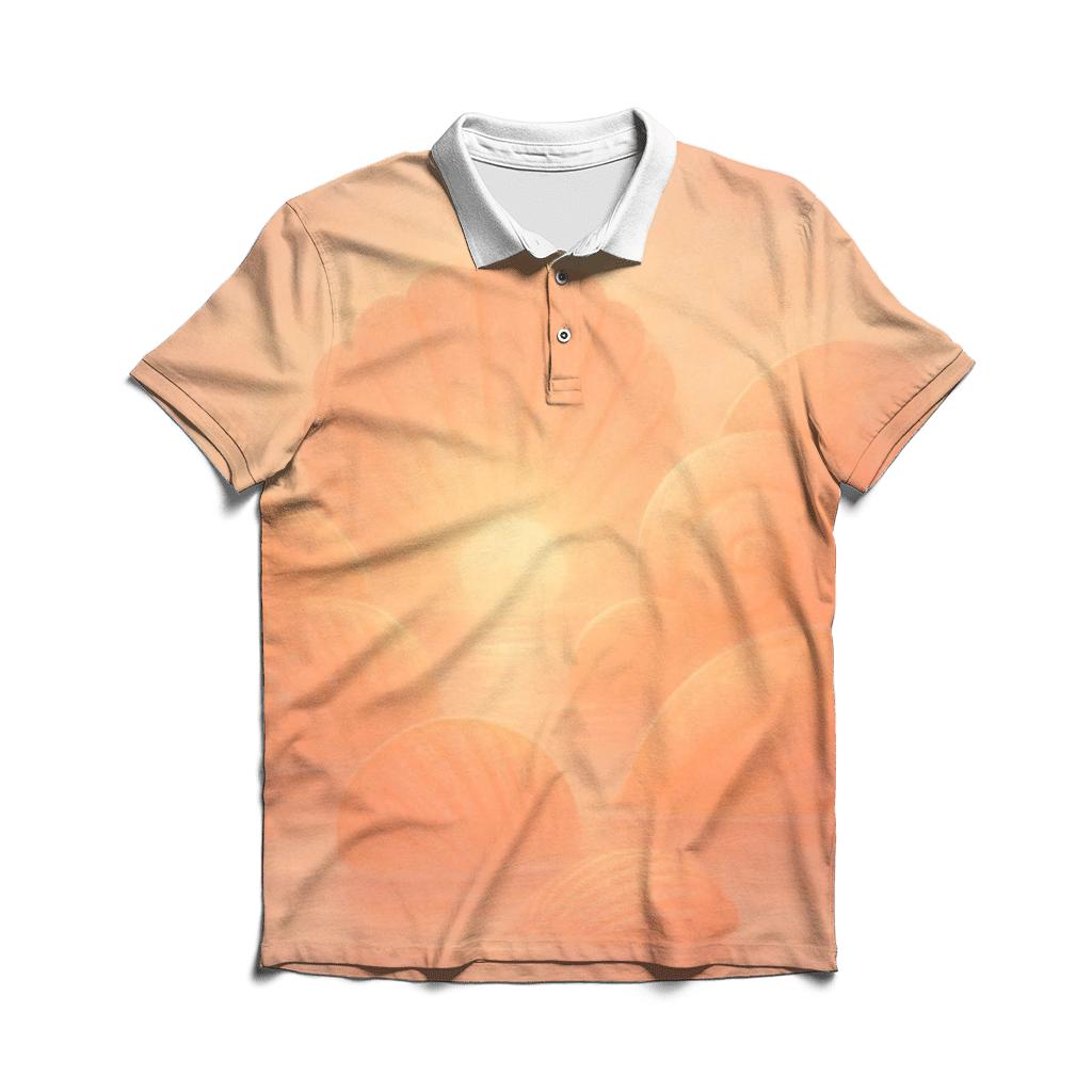 Coral Dawn Harmony custom polo shirts