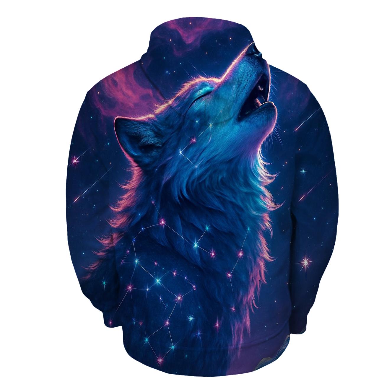 Nebula Howl Sentinel zip-up hoodies