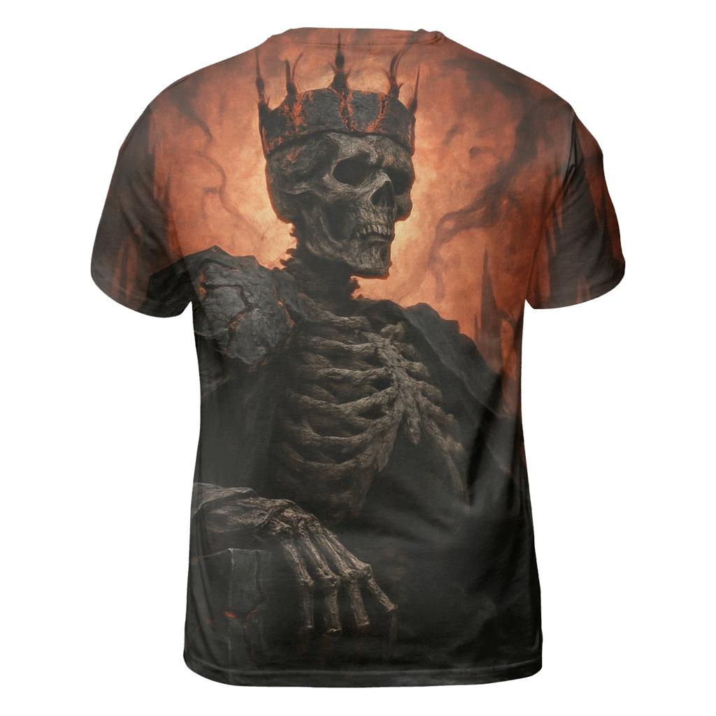 Ashen Throne Of The Skeleton King custom all-over print shirts