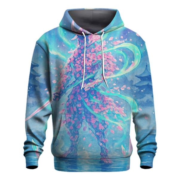 Aurora Sakura Samurai premium hoodies