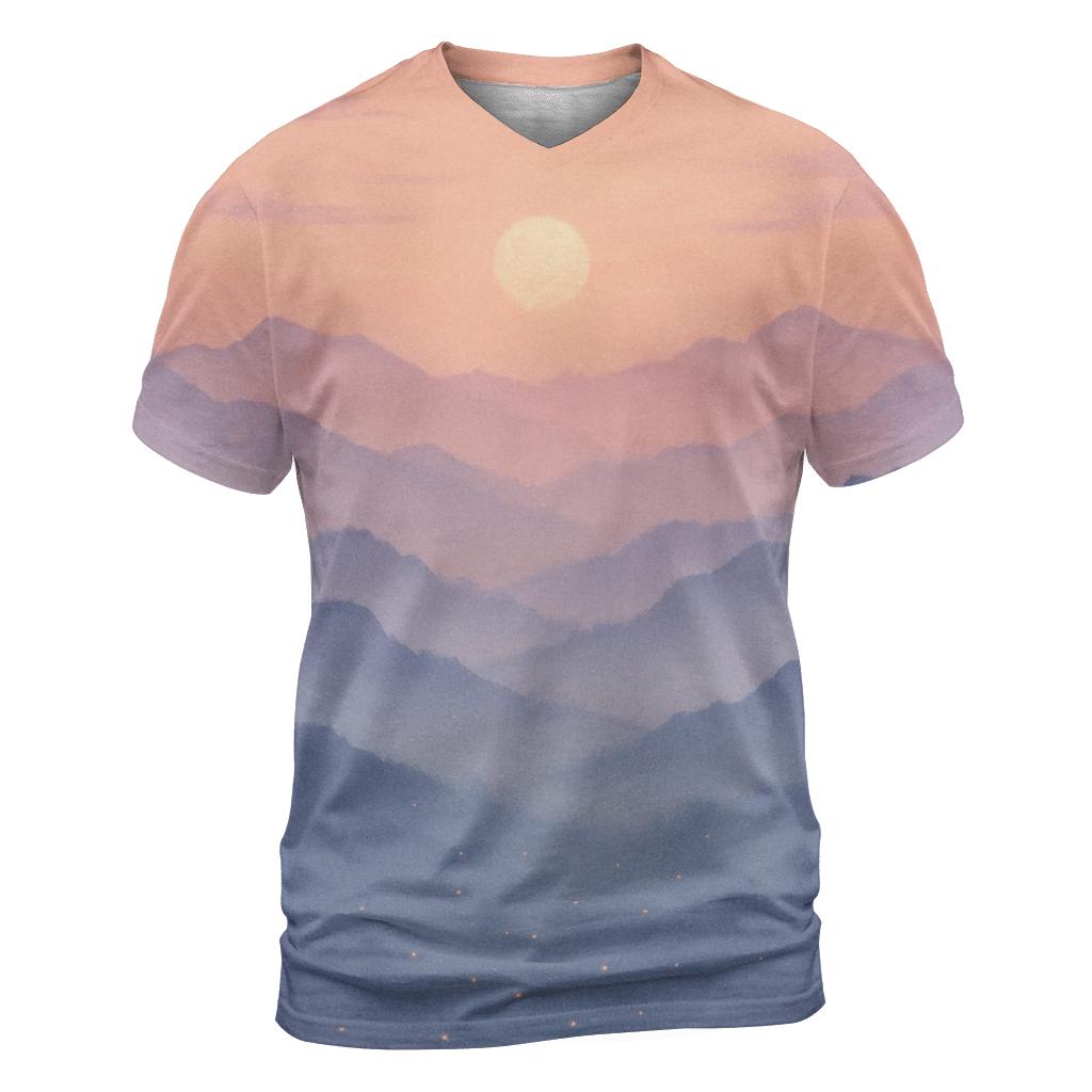 Lavender Ridge Reverie personalized full print shirts