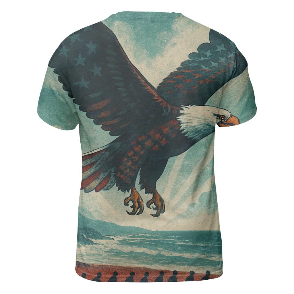 Patriot Wing trendy printed shirt styles