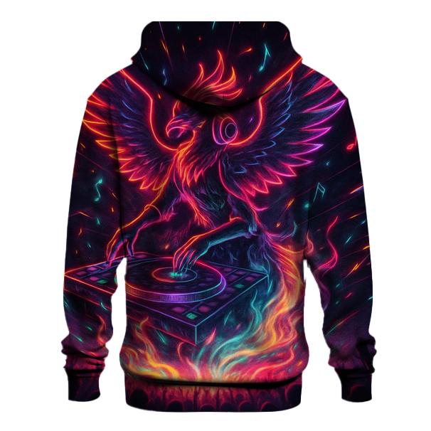 Hologram DJ Phoenix premium hoodies