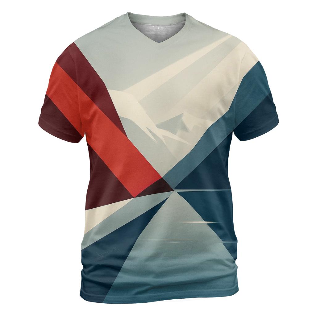 Fjord Banner Minimalist custom all-over print shirts