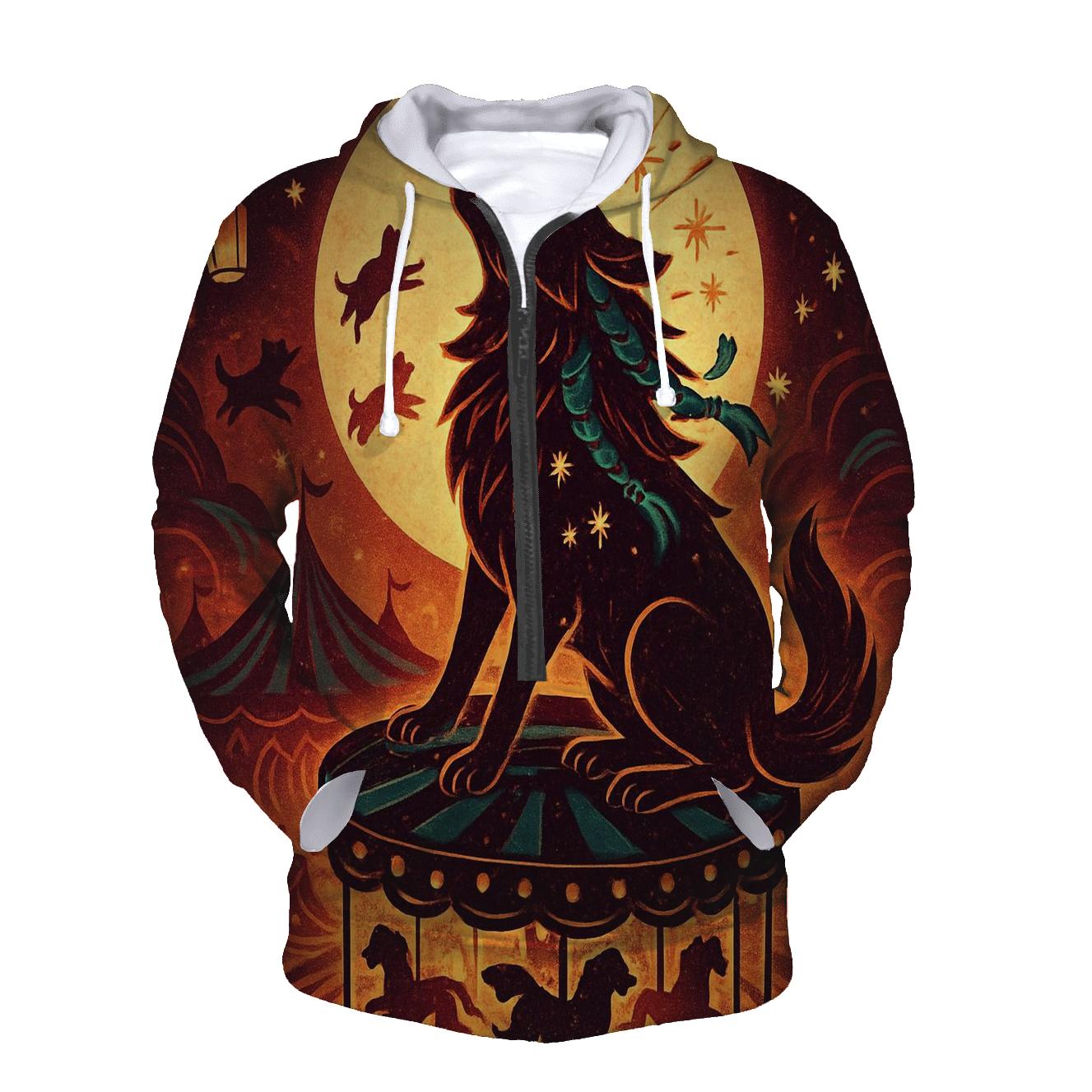 Carnival Moon Howler hoodies fashion