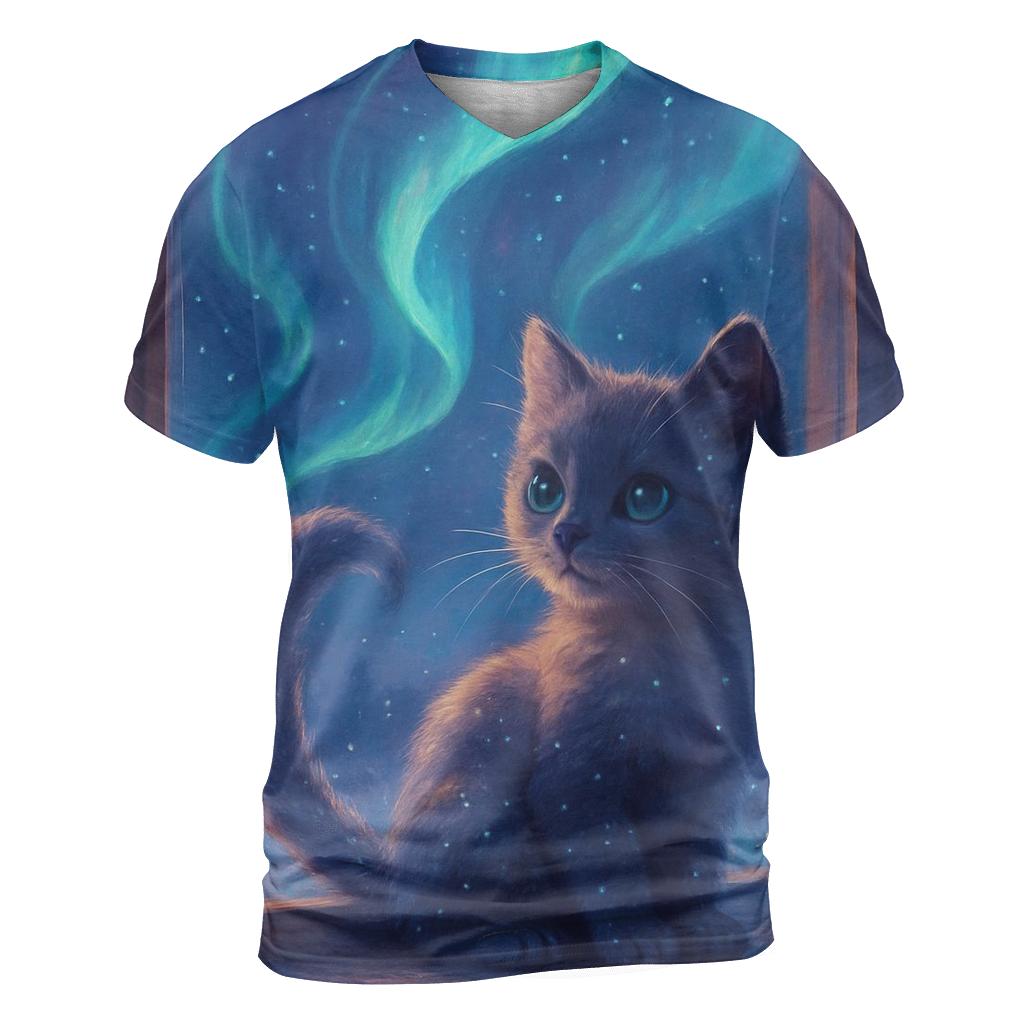 Aurora Window Watcher designer pattern shirts