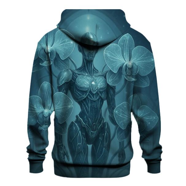 Binary Orchid Sentinel zip-up hoodies
