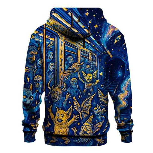 Subway Constellation Parade pullover hoodies