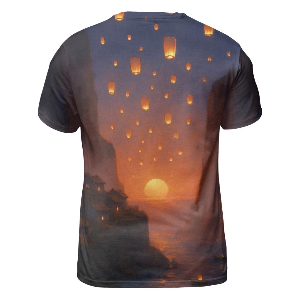  Indigo Cliff Lanterns personalized full print shirts