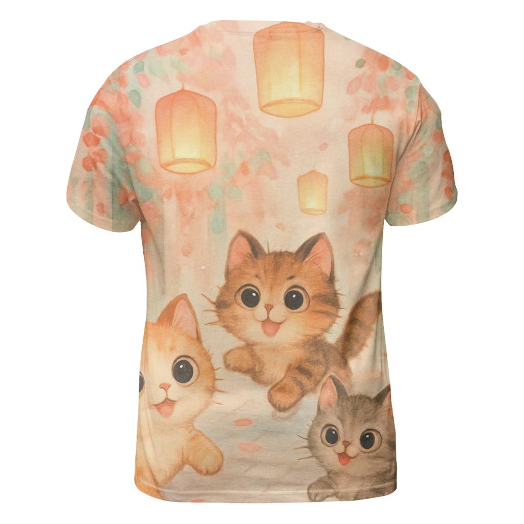 Lantern Alley Kittens designer pattern shirts