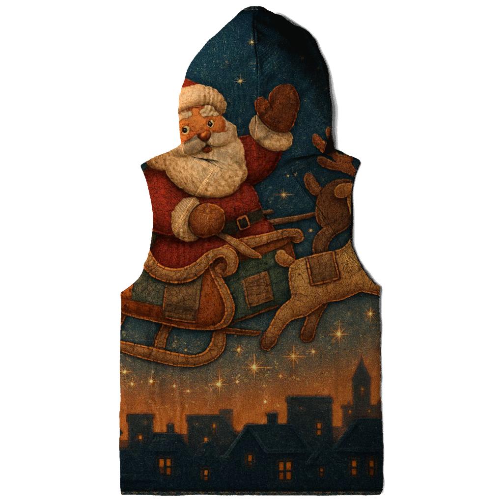 Santa Skyline Sleigh hoodie trends
