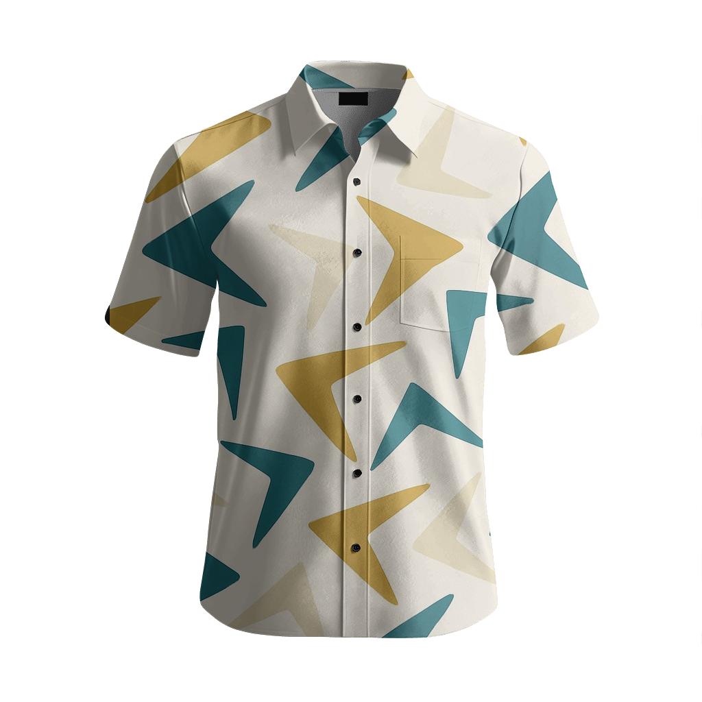 Atomic Boomerang Midcentury stylish threadwork shirts