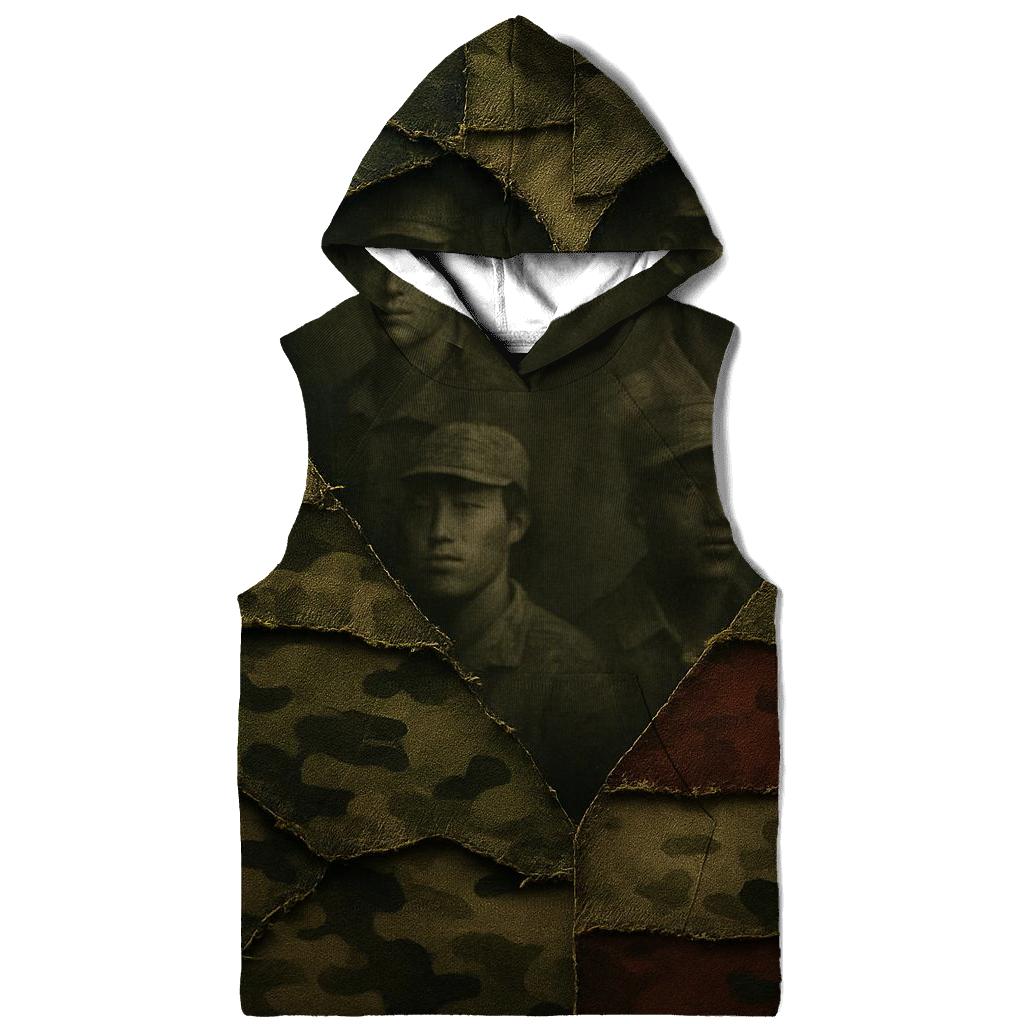 Camouflage Heartline hoodies fashion