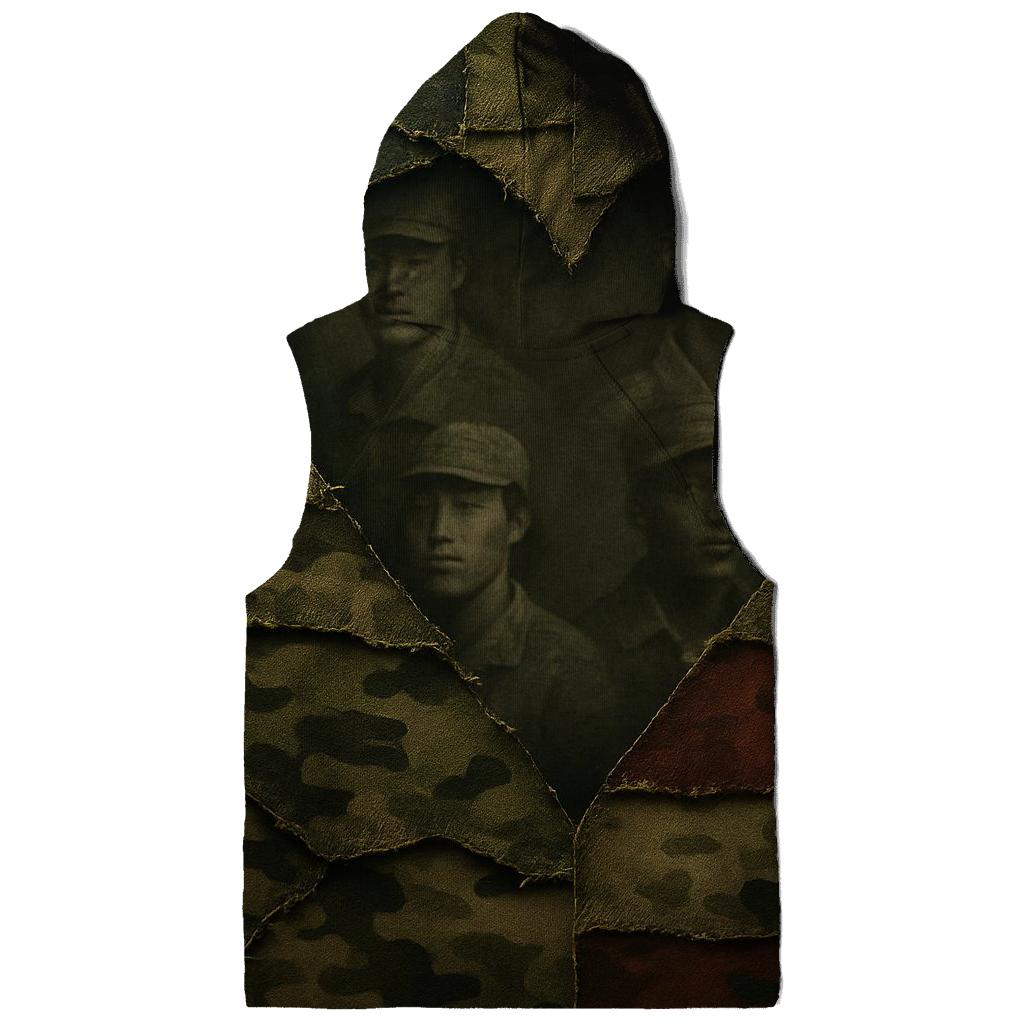 Camouflage Heartline hoodies fashion