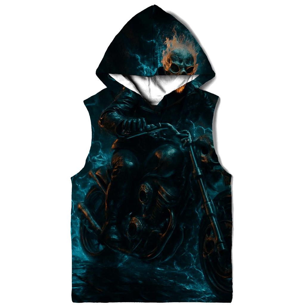 Grim Rider Of The Neon Catacombs hoodies fashion