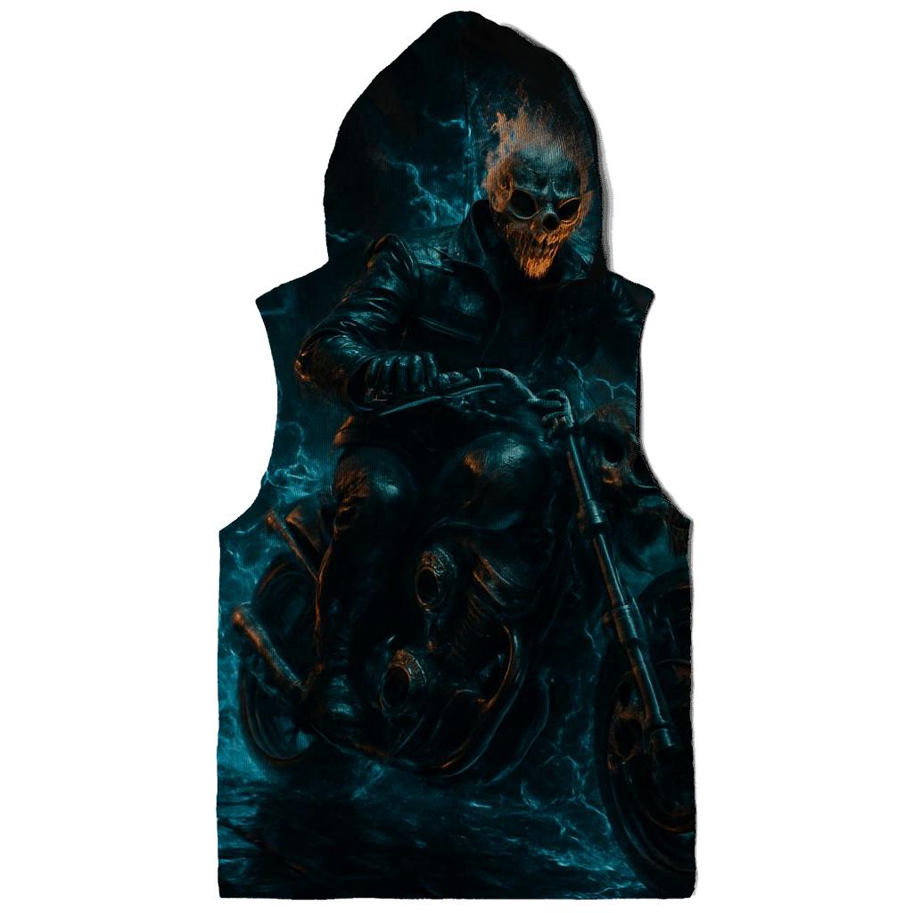 Grim Rider Of The Neon Catacombs hoodies fashion