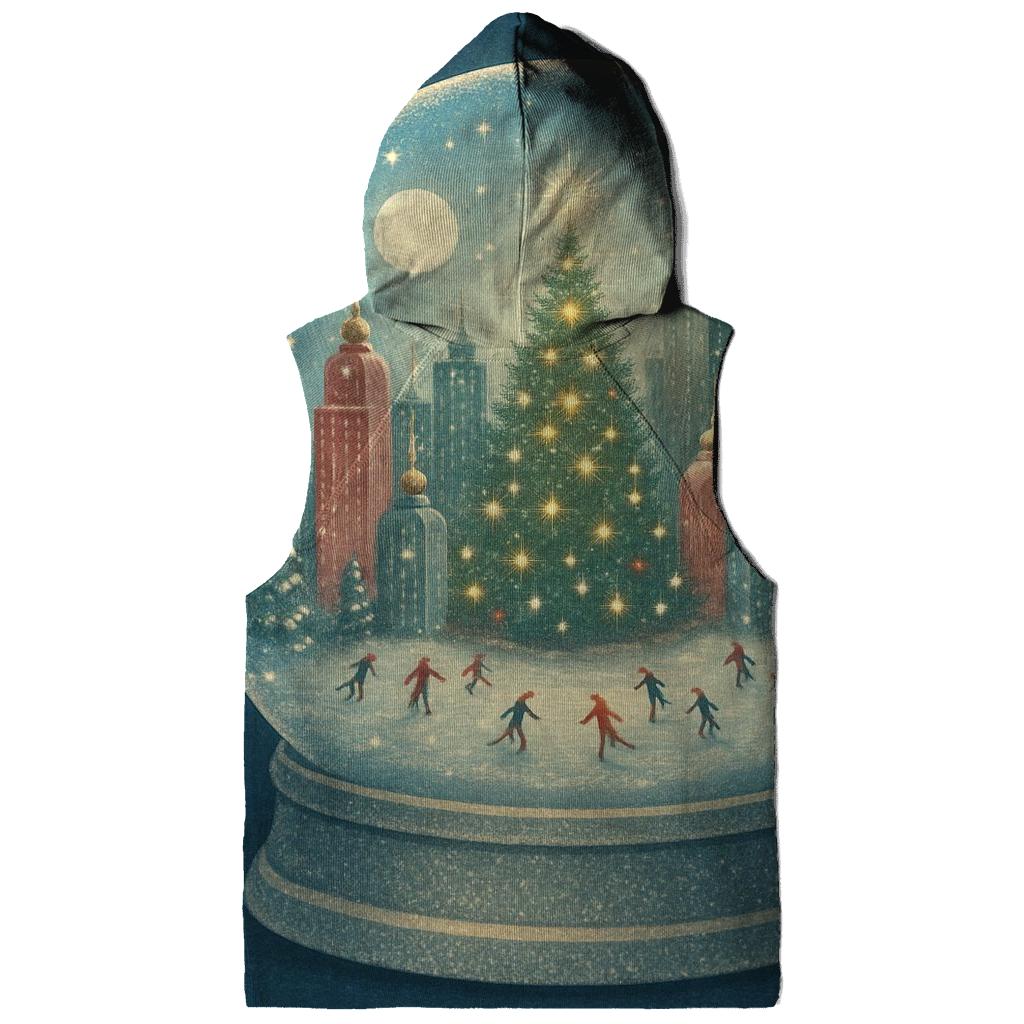 Snow Globe Cityscape heavyweight hoodies