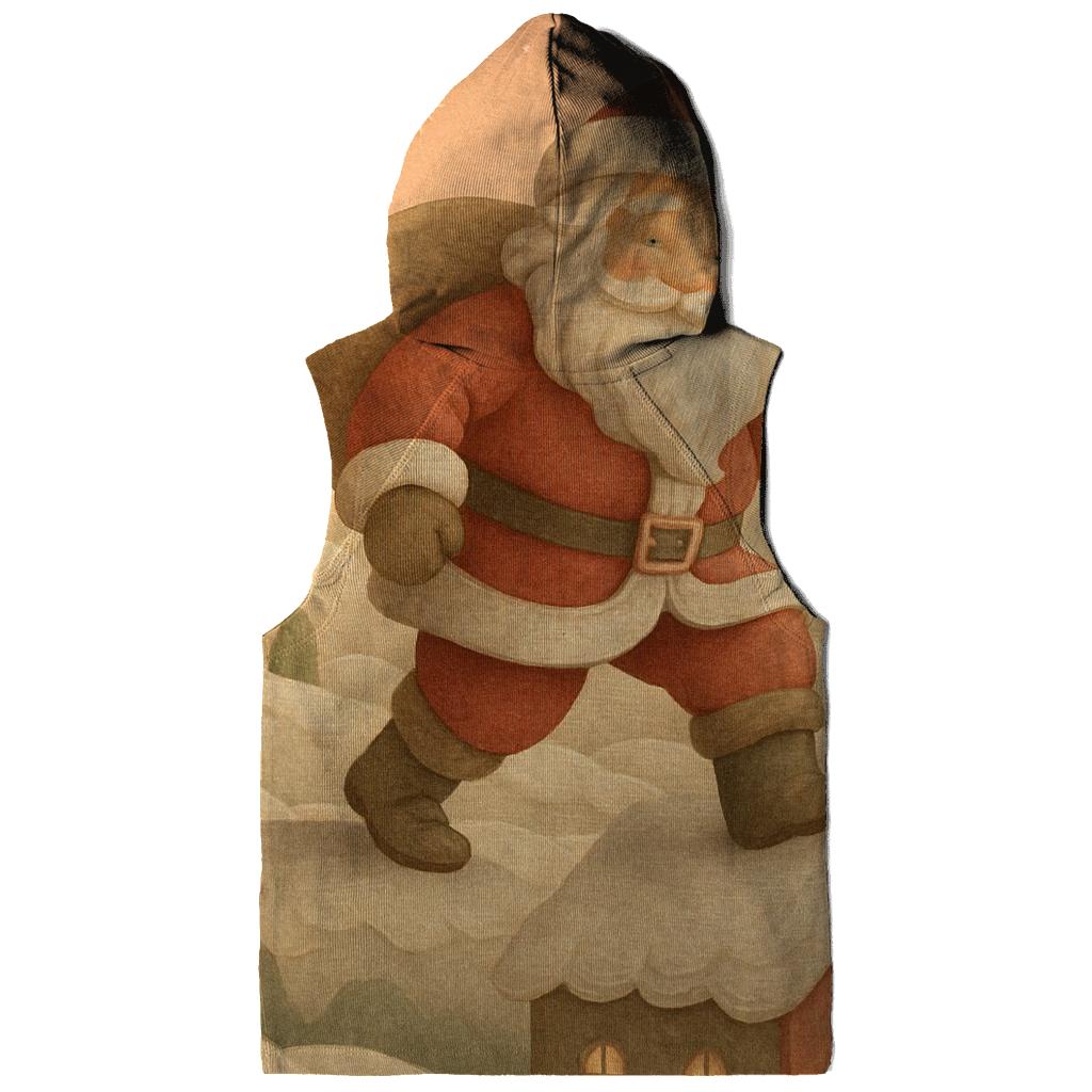 Paper Cut Storybook Santa pullover hoodies