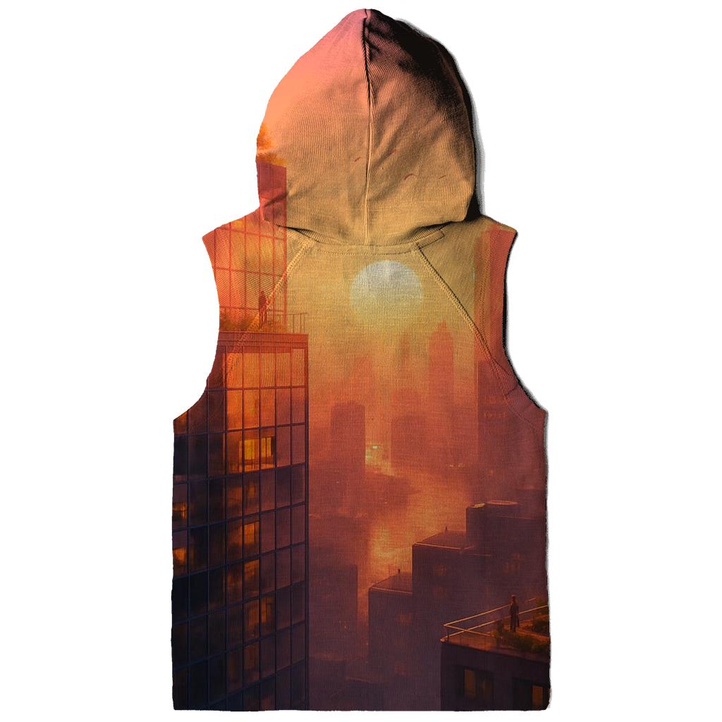 Coral City Golden Hour pullover hoodies