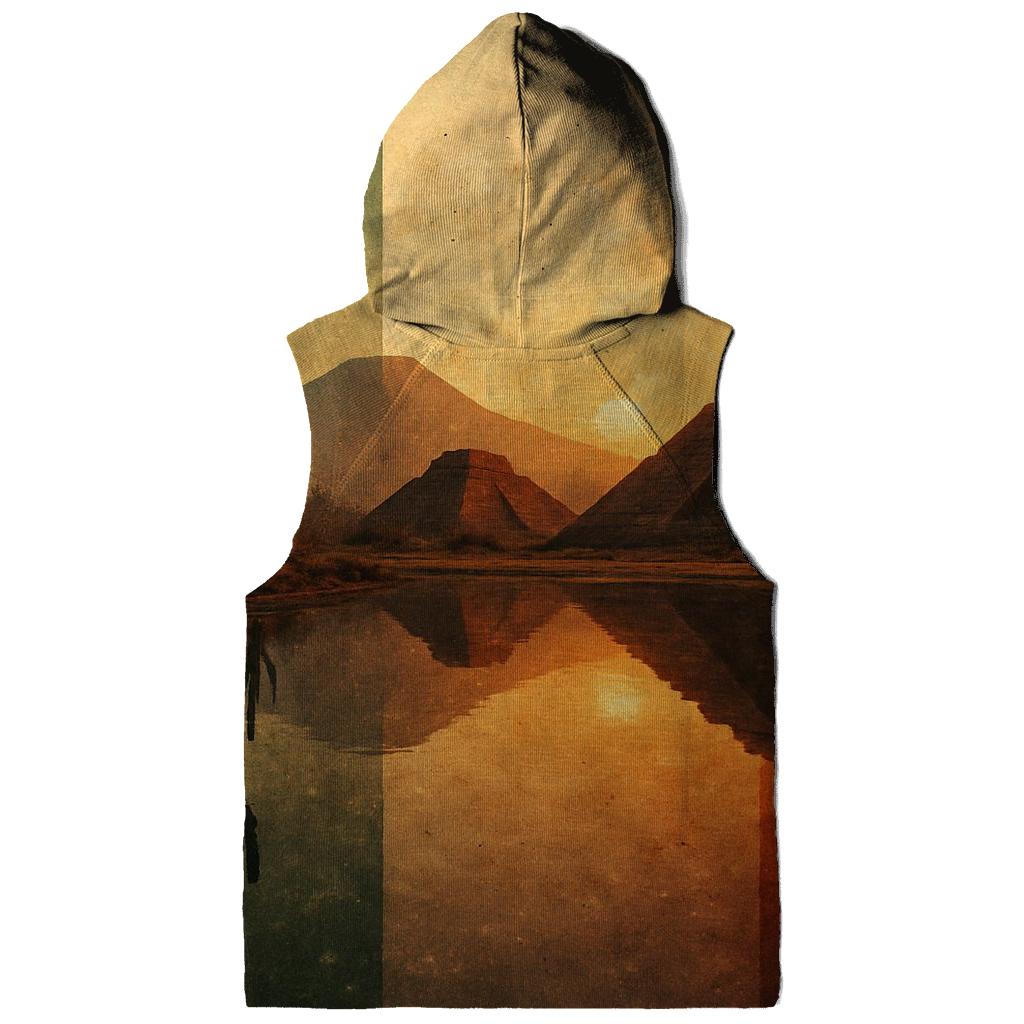 Aztec Mirage Reflection custom hoodies