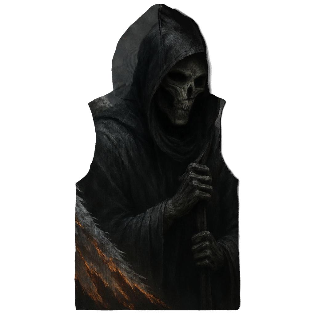 Fallen Angel In Ashen Wings zip-up hoodies