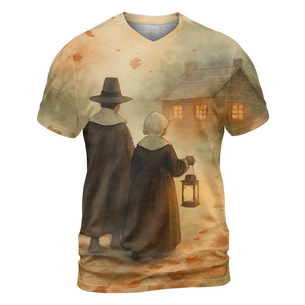 Pilgrim Lantern Walk designer pattern shirts